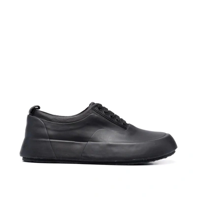 Shop Ambush Leather Sneakers In Black