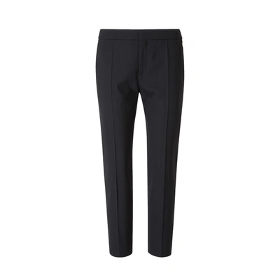 Shop Chloé Wool Pants In Blue