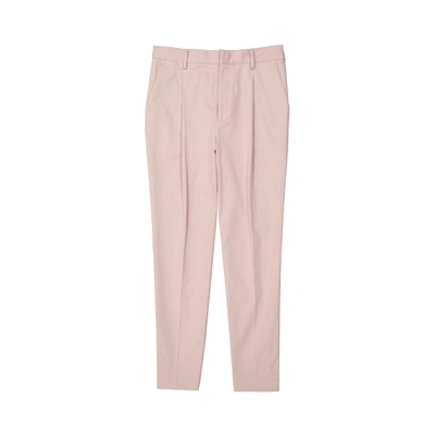 Shop Valentino High Waist Trousers In Pink
