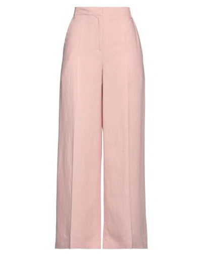 Shop 8pm Woman Pants Light Pink Size Xs Viscose, Linen