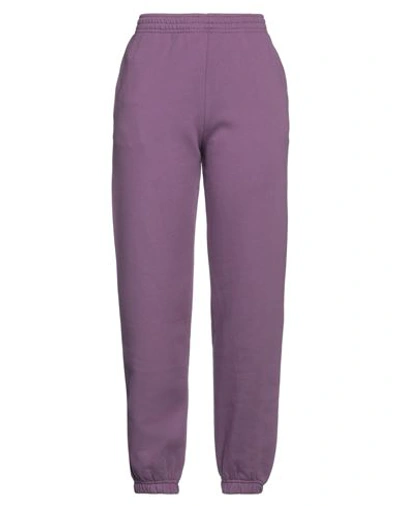 Shop Aniye By Woman Pants Mauve Size 4 Cotton In Purple