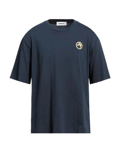 Shop Ambush Man T-shirt Midnight Blue Size M Cotton