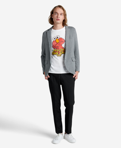 Shop Kenneth Cole Sesame Street Adult Elmo Organic T-shirt In White