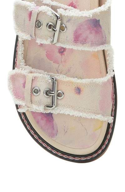 Shop Lucky Brand Alfie Double Strap Slide Sandal In Multi