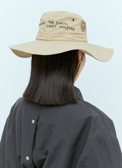 Shop Canada Goose Women Wide Brim Venture Hat In Cream