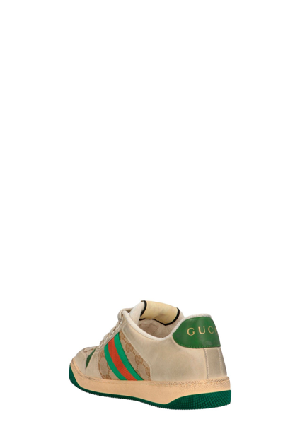 Shop Gucci Women 'screener' Sneakers In Multicolor