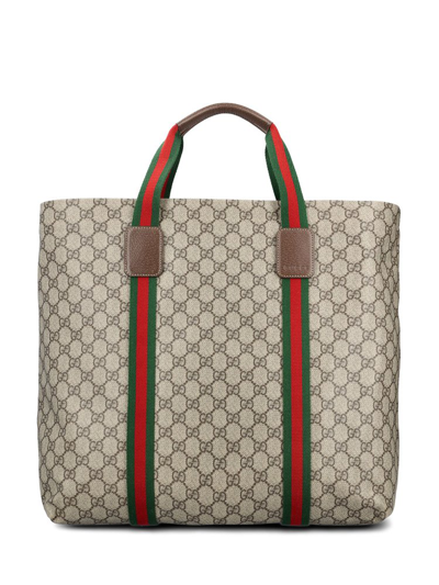 Shop Gucci Gg Tender Medium Tote Bag In Multi