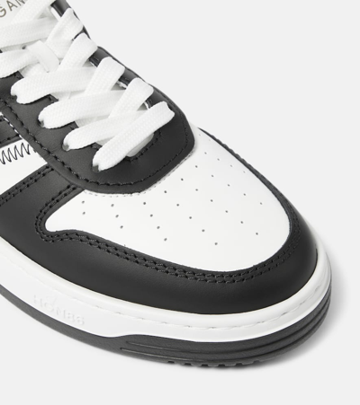 Hogan H630 Sneakers With Rubber Sole And Perforated Detailing In Multicoloured