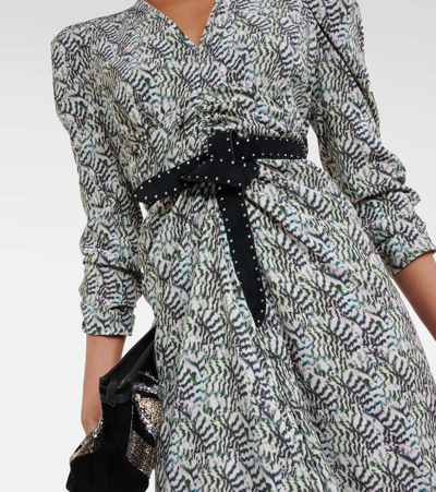 Isabel Marant Lecce Studded Pull-through Belt In Black