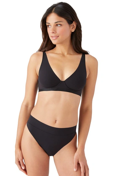 Shop B.tempt'd By Wacoal Nearly Nothing Underwire Plunge Bra In Night