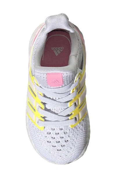Shop Adidas Originals Ultraboost 5.0 Alphaskin Sneaker In White/ White/ Beam Pink