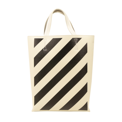 Pre-owned Off-white Tote Bag 'multicolor' In Multi-color
