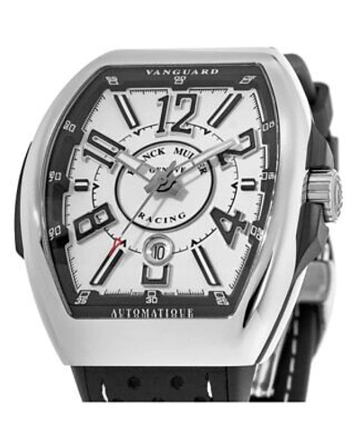 Pre-owned Franck Muller Vanguard Racing Automatic Men's Watch V 45 Sc Dt Rcg Ac (nr)