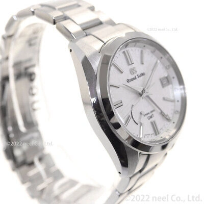 Pre-owned Grand Seiko Spring Drive Gmt Sbge279 White 9r66 Men's Watch In Box