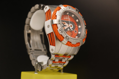 Pre-owned Invicta 2 Big Watches 60mm Nhl Philadelphia Flyers 42198 And 53mm 42021