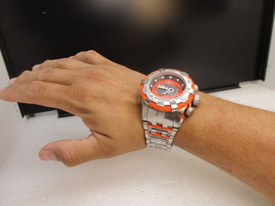 Pre-owned Invicta 2 Big Watches 60mm Nhl Philadelphia Flyers 42198 And 53mm 42021