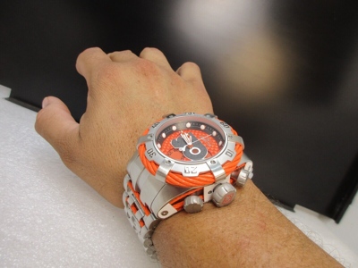 Pre-owned Invicta 2 Big Watches 60mm Nhl Philadelphia Flyers 42198 And 53mm 42021