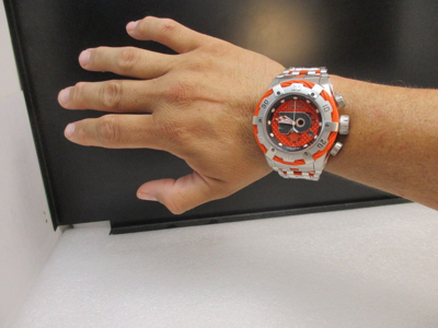 Pre-owned Invicta 2 Big Watches 60mm Nhl Philadelphia Flyers 42198 And 53mm 42021