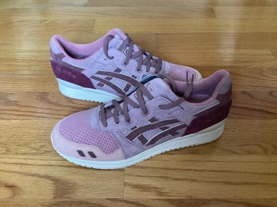 Pre-owned Asics Gel-lyte Iii '07 Kith By Invitation Only Blush Men's Size 12 In Hand In Pink