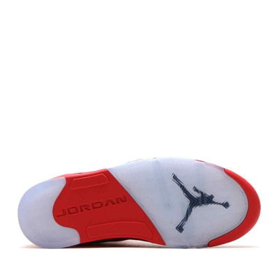 Pre-owned Jordan Nike Air  5 V Retro 2017 Red Suede 136027-602 Us 4-14 Brand