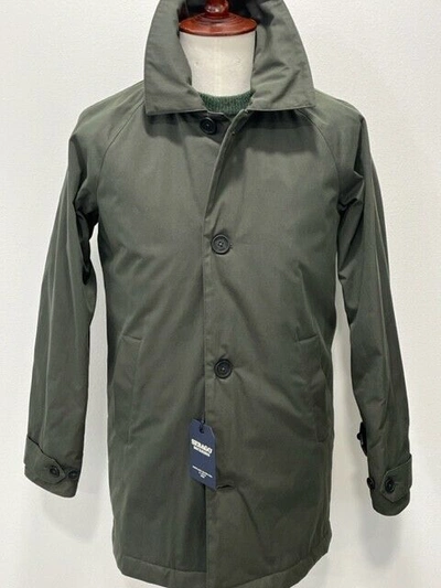 Pre-owned Sebago € 400  Coat Men Green Made In Italy All Sizes