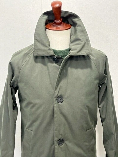 Pre-owned Sebago € 400  Coat Men Green Made In Italy All Sizes