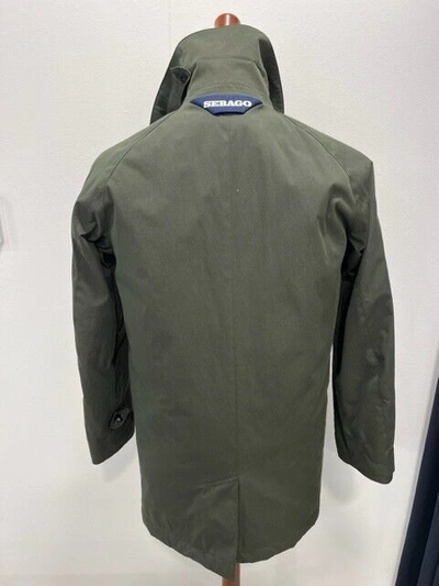 Pre-owned Sebago € 400  Coat Men Green Made In Italy All Sizes