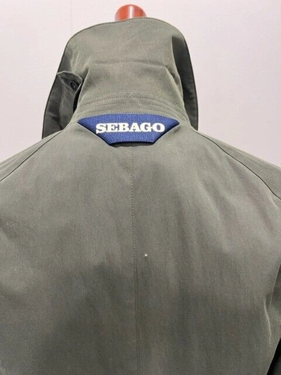 Pre-owned Sebago € 400  Coat Men Green Made In Italy All Sizes