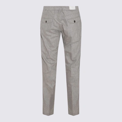 Shop Eleventy Trousers Grey