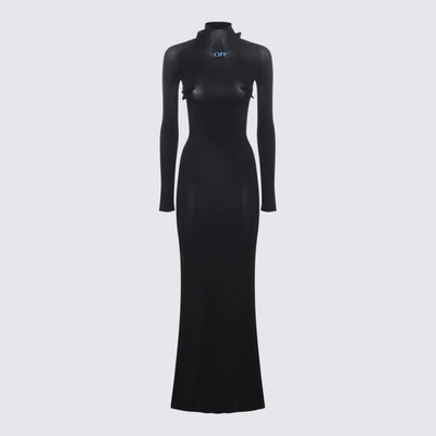 Shop Off-white Dresses Black