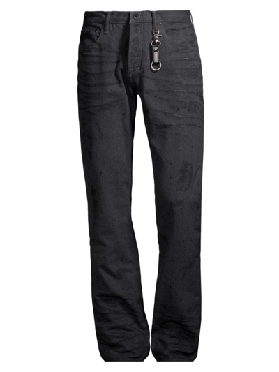 Shop Prps Men's Admin Straight-leg Jeans In Black