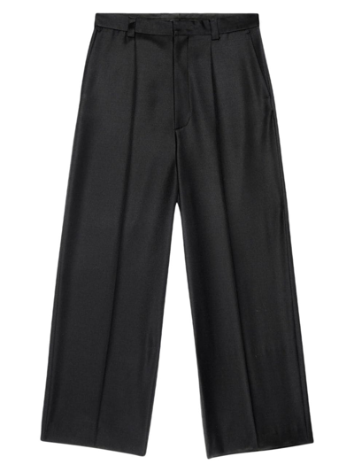 Shop Balenciaga Loose Pants In Black