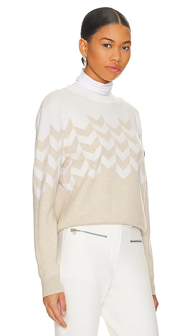Shop Erin Snow Gaia Sweater In Latte
