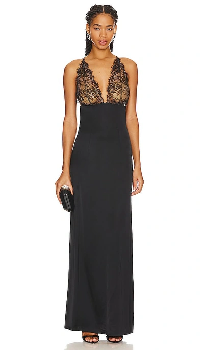 Shop Nbd Shayla Gown In Black