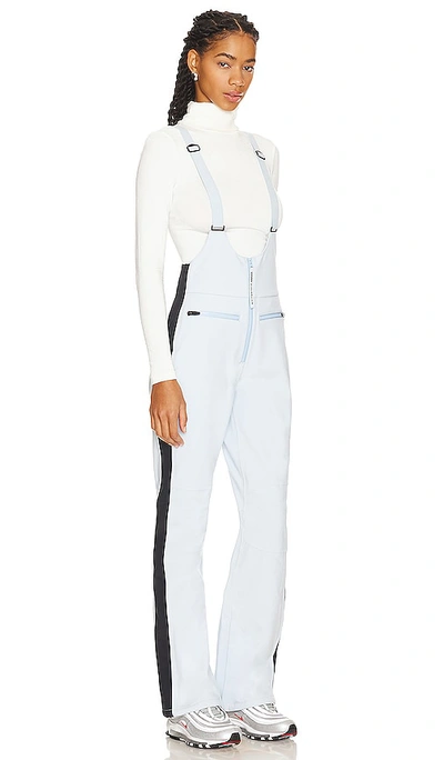 Shop Whitespace High Waisted Riding Bib In Ice Blue