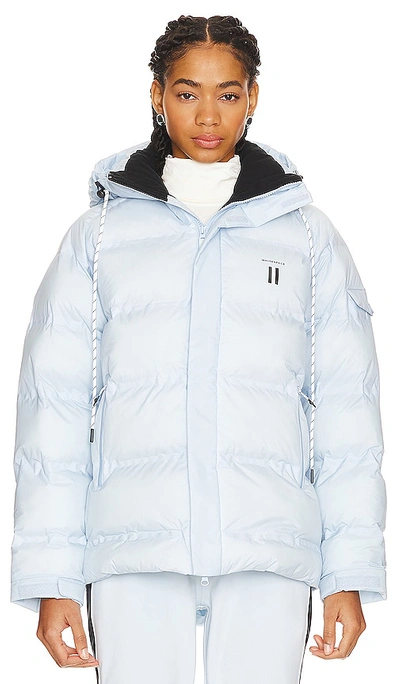 Shop Whitespace Insulated Riding Jacket In Ice Blue