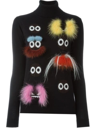 Shop Fendi Bag Bugs Sweater
