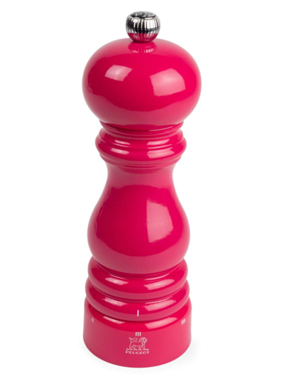 Shop Peugeot Paris U'select Manual Wooden Pepper Mill In Candy Pink