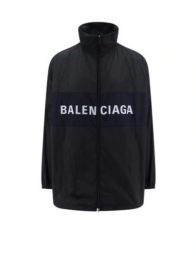 Shop Balenciaga Jacket In Black