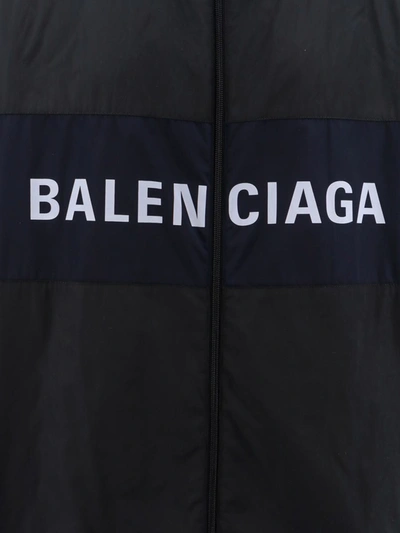 Shop Balenciaga Jacket In Black