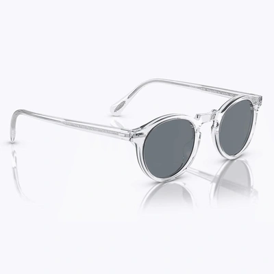 Shop Oliver Peoples Sunglasses In Transparent