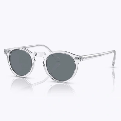 Shop Oliver Peoples Sunglasses In Transparent