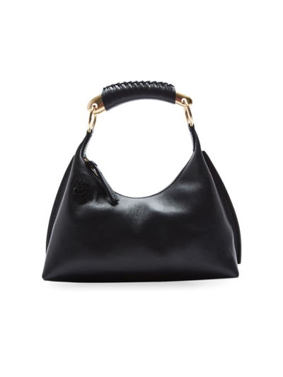 Shop Altuzarra Women's Athena Small Leather Shoulder Bag In Black
