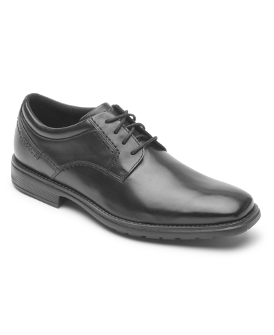 Shop Rockport Men's Next Gen Plain Toe Shoes In Black