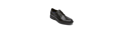 Shop Rockport Men's Isaac Cap Toe Shoes In Black