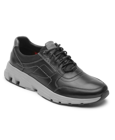 Shop Rockport Men's Reboundx Ubal Lace-up Sneakers In Black