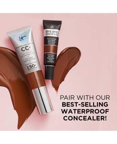 It Cosmetics Cc+ Cream With Spf 50+ Travel Size In Light Medium