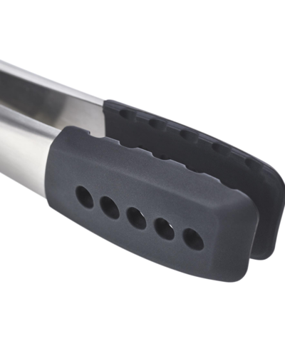 Joseph Joseph Elevate Fusion Set Of 2 Silicone Tongs With Integrated Tool Rests In Gray