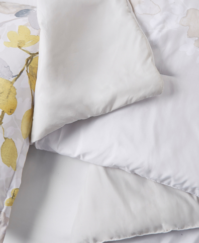 Madison Park Essentials Alexis Botanical Leaf 6-pc. Comforter Set, Twin In Yellow