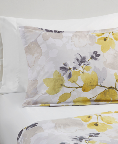 Madison Park Essentials Alexis Botanical Leaf 6-pc. Comforter Set, Twin In Yellow
